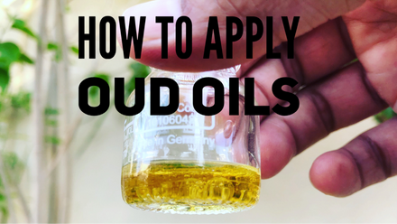 How to apply oud oils?