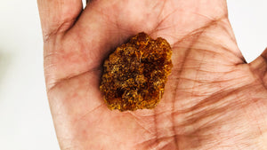 Oman Myrrh on a hand
